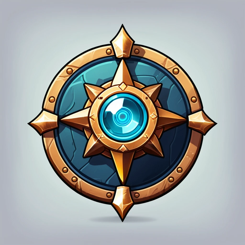 RPG item icon with fantasy design