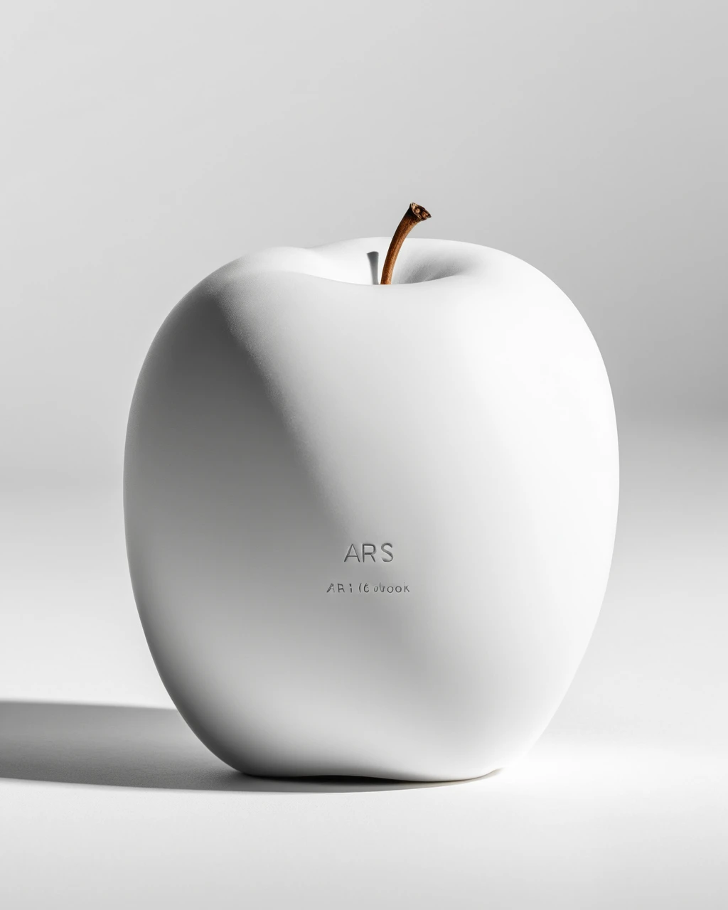 Sleek tech product on white background